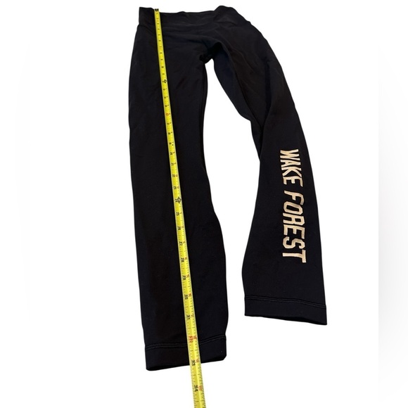 Lululemon Wake Forest University Black Leggings size 4 - Picture 5 of 6